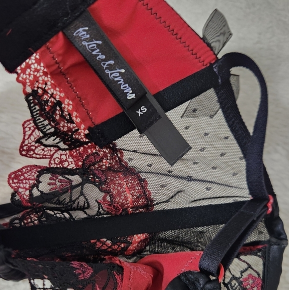 New!For Love and Lemons Ivy Corset Top - Picture 13 of 15